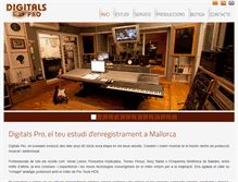 Tablet Screenshot of digitalspro.com
